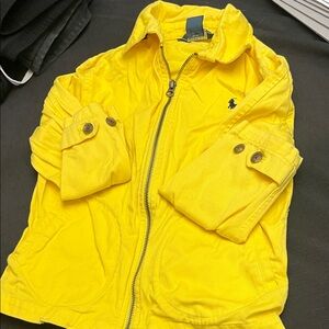 Ralph Lauren Bright Yellow Kids Raincoat